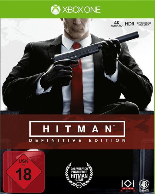 Hitman 3 box art for Xbox One